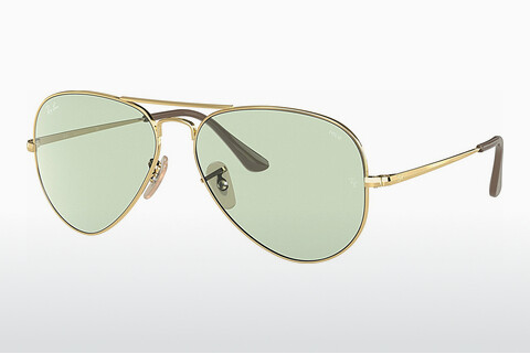 Okulary przeciwsłoneczne Ray-Ban AVIATOR METAL II (RB3689 001/T1)