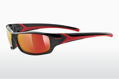 Okulary przeciwsłoneczne UVEX SPORTS sportstyle 211 black-red