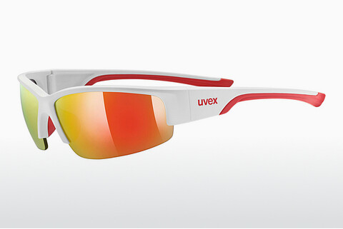 Okulary przeciwsłoneczne UVEX SPORTS sportstyle 215 white mat red