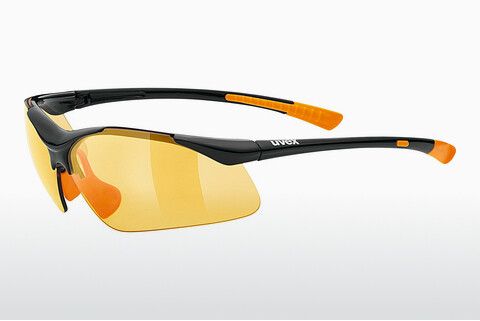 Okulary przeciwsłoneczne UVEX SPORTS sportstyle 223 black-orange