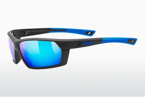 Okulary przeciwsłoneczne UVEX SPORTS sportstyle 225 black blue