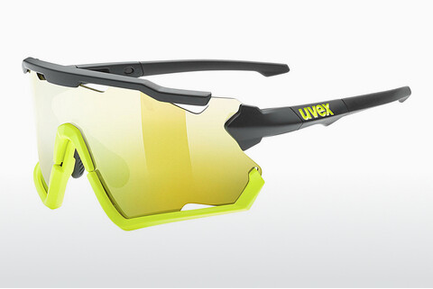 Okulary przeciwsłoneczne UVEX SPORTS sportstyle 228 black yellow matt