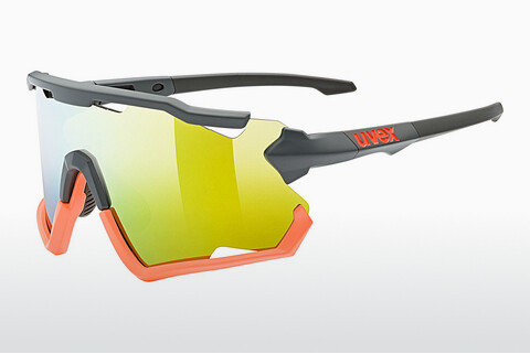 Okulary przeciwsłoneczne UVEX SPORTS sportstyle 228 grey orange mat