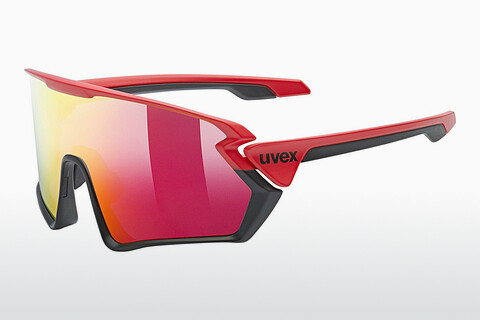 Okulary przeciwsłoneczne UVEX SPORTS sportstyle 231 red black mat