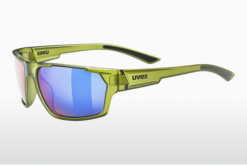 Okulary przeciwsłoneczne UVEX SPORTS sportstyle 233 P green mat