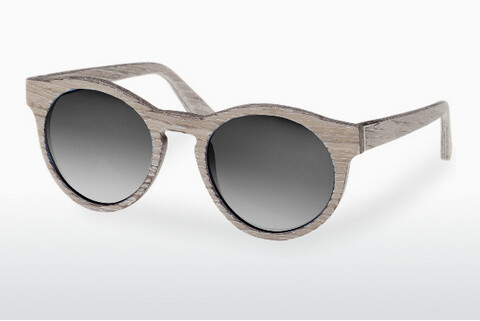 Okulary przeciwsłoneczne Wood Fellas Au (10756 chalk oak/grey)