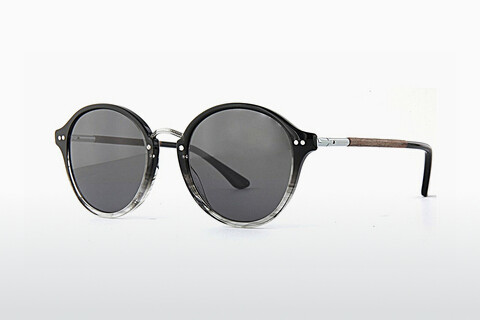 Okulary przeciwsłoneczne Wood Fellas Etic (11715 macassar/blk-gy)