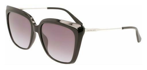 Okulary przeciwsłoneczne Calvin Klein CKJ22601S 001