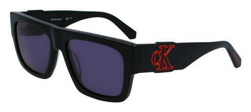 Okulary przeciwsłoneczne Calvin Klein CKJ23654S 001