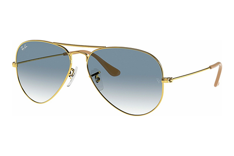 Okulary przeciwsłoneczne Ray-Ban AVIATOR LARGE METAL (RB3025 001/3F)