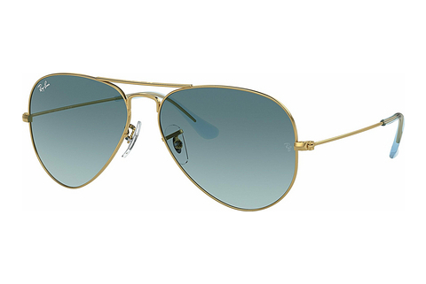 Okulary przeciwsłoneczne Ray-Ban AVIATOR LARGE METAL (RB3025 001/3M)