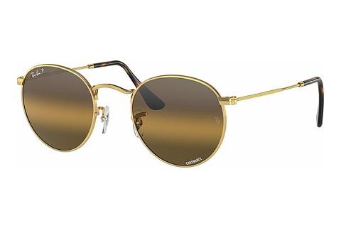 Okulary przeciwsłoneczne Ray-Ban ROUND METAL (RB3447 001/G5)