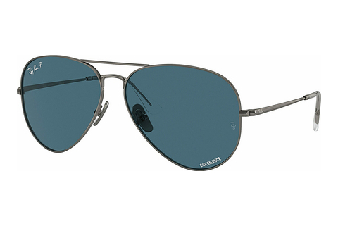 Okulary przeciwsłoneczne Ray-Ban AVIATOR TITANIUM (RB8089 165/S2)