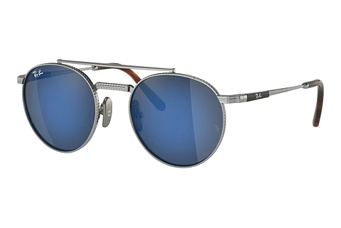 Okulary przeciwsłoneczne Ray-Ban Round II Titanium (RB8237 3139O4)