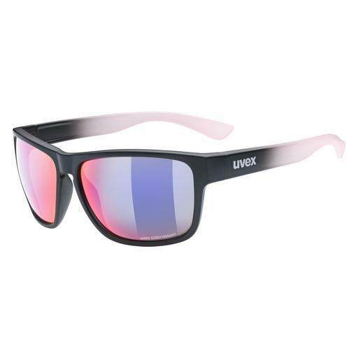 Okulary przeciwsłoneczne UVEX SPORTS LGL 36 CV black mat rose