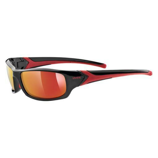 Okulary przeciwsłoneczne UVEX SPORTS sportstyle 211 black-red