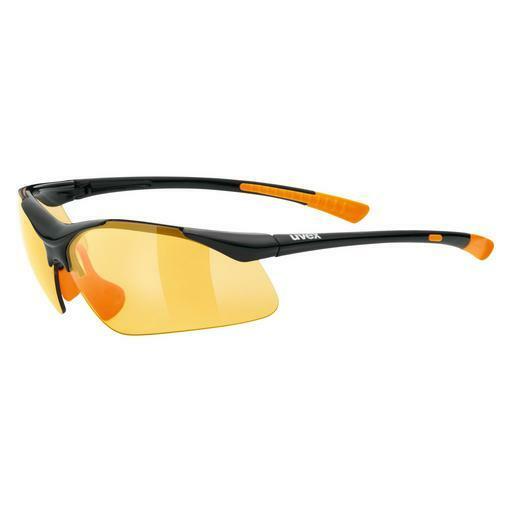 Okulary przeciwsłoneczne UVEX SPORTS sportstyle 223 black-orange