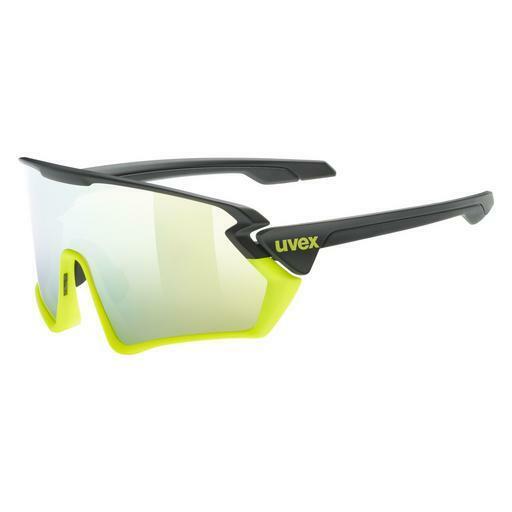 Okulary przeciwsłoneczne UVEX SPORTS sportstyle 231 black yellow matt