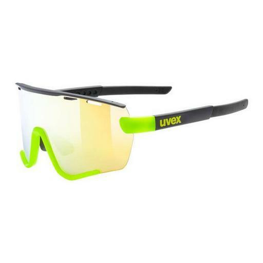 Okulary przeciwsłoneczne UVEX SPORTS sportstyle 236 black yellow matt