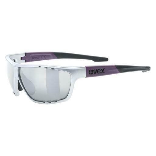 Okulary przeciwsłoneczne UVEX SPORTS sportstyle 706 silver plum mat