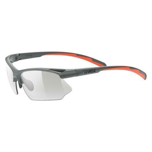 Okulary przeciwsłoneczne UVEX SPORTS sportstyle 802 V grey mat