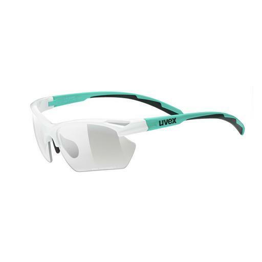 Okulary przeciwsłoneczne UVEX SPORTS sportstyle 802 s V white mint mat