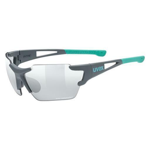 Okulary przeciwsłoneczne UVEX SPORTS sportstyle 803 race s V grey mat mint