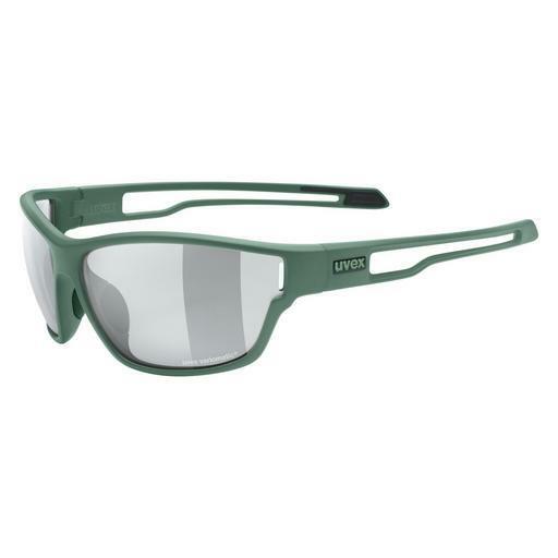 Okulary przeciwsłoneczne UVEX SPORTS sportstyle 806 V moss green mat