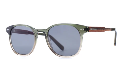 Okulary przeciwsłoneczne Wood Fellas Pottenstein (10776 macasssar/green)