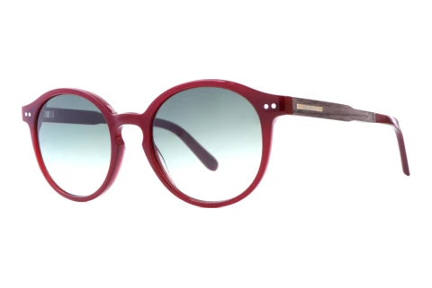 Okulary przeciwsłoneczne Wood Fellas Trostberg (10777 black oak/burgundy)