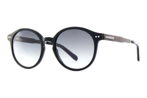 Okulary przeciwsłoneczne Wood Fellas Trostberg (10777 black oak)