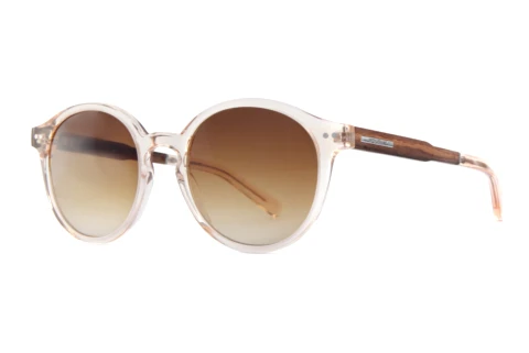 Okulary przeciwsłoneczne Wood Fellas Trostberg (10777 macassar/crystal gold)