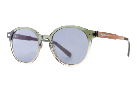 Okulary przeciwsłoneczne Wood Fellas Trostberg (10777 macasssar/green)