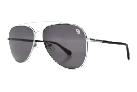 Okulary przeciwsłoneczne Wood Fellas Nesselburg (10784 black oak/silver matte)