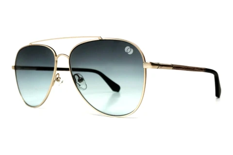 Okulary przeciwsłoneczne Wood Fellas Nesselburg (10784 walnut/gold matte)