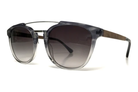Okulary przeciwsłoneczne Wood Fellas Pappenheim (11710 curled/grey fade)