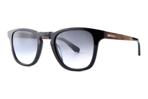 Okulary przeciwsłoneczne Wood Fellas Mindset (11717 curled/blk)