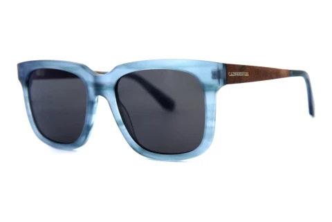 Okulary przeciwsłoneczne Wood Fellas Morph (11727 curled blue)