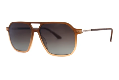 Okulary przeciwsłoneczne Wood Fellas Jog (11728 curled/brown)