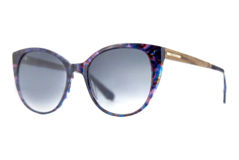 Okulary przeciwsłoneczne Wood Fellas OPDRIFT (11734 walnut/purple)