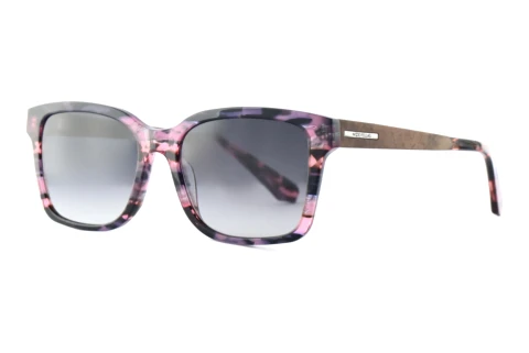 Okulary przeciwsłoneczne Wood Fellas SOL (11737 curled/pink)