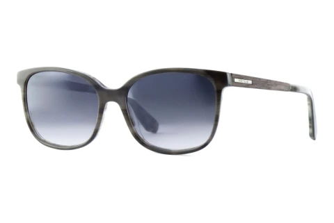 Okulary przeciwsłoneczne Wood Fellas WILLOW (11741 black oak/grey)