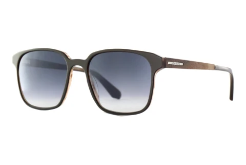 Okulary przeciwsłoneczne Wood Fellas SUMMIT (11744 curled/brown)