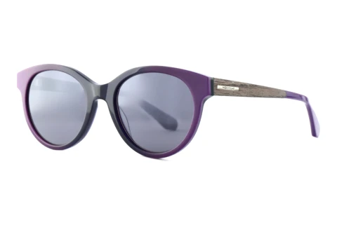 Okulary przeciwsłoneczne Wood Fellas FLUME (11746 black oak/purple)