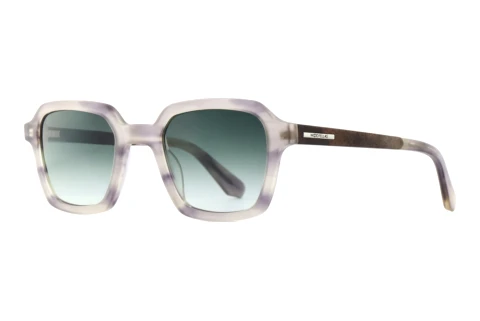 Okulary przeciwsłoneczne Wood Fellas ZEPHYR (11747 curled/smoked grey)