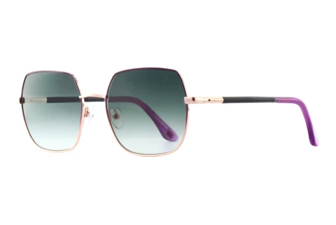 Okulary przeciwsłoneczne Wood Fellas SOLSTICE (11752 black oak/violet/rose gold)
