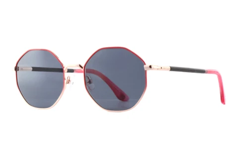 Okulary przeciwsłoneczne Wood Fellas EQUINOX (11753 black oak/red/rose gold)