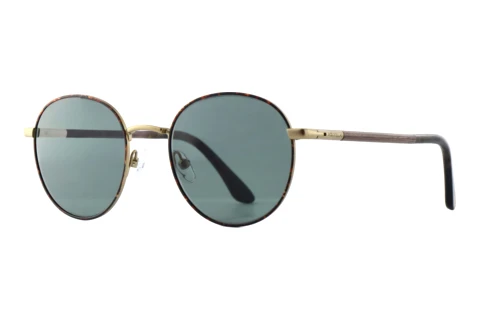 Okulary przeciwsłoneczne Wood Fellas HALCYON (11754 curled/havana/khaki)