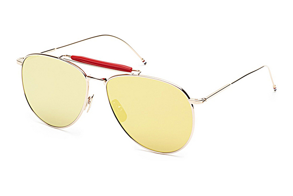 Okulary przeciwsłoneczne Thom Browne TB-015 GLD-LTD