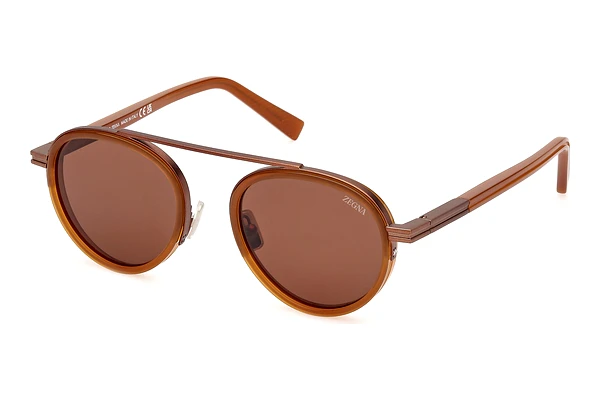 Okulary przeciwsłoneczne Zegna EZ0242 45E